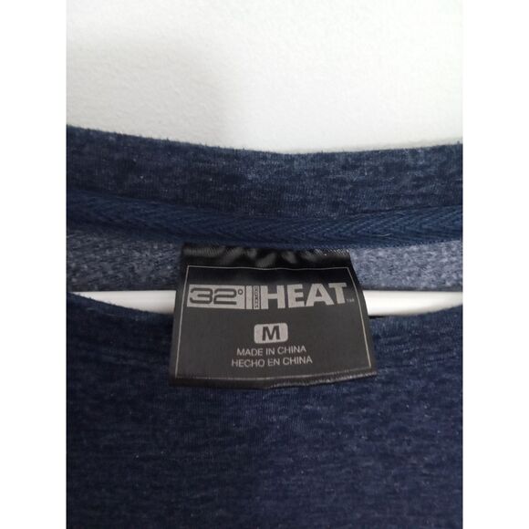 32 degrees Heat Womens Medium Blue‎ long sleeve pull over - Picture 3 of 5